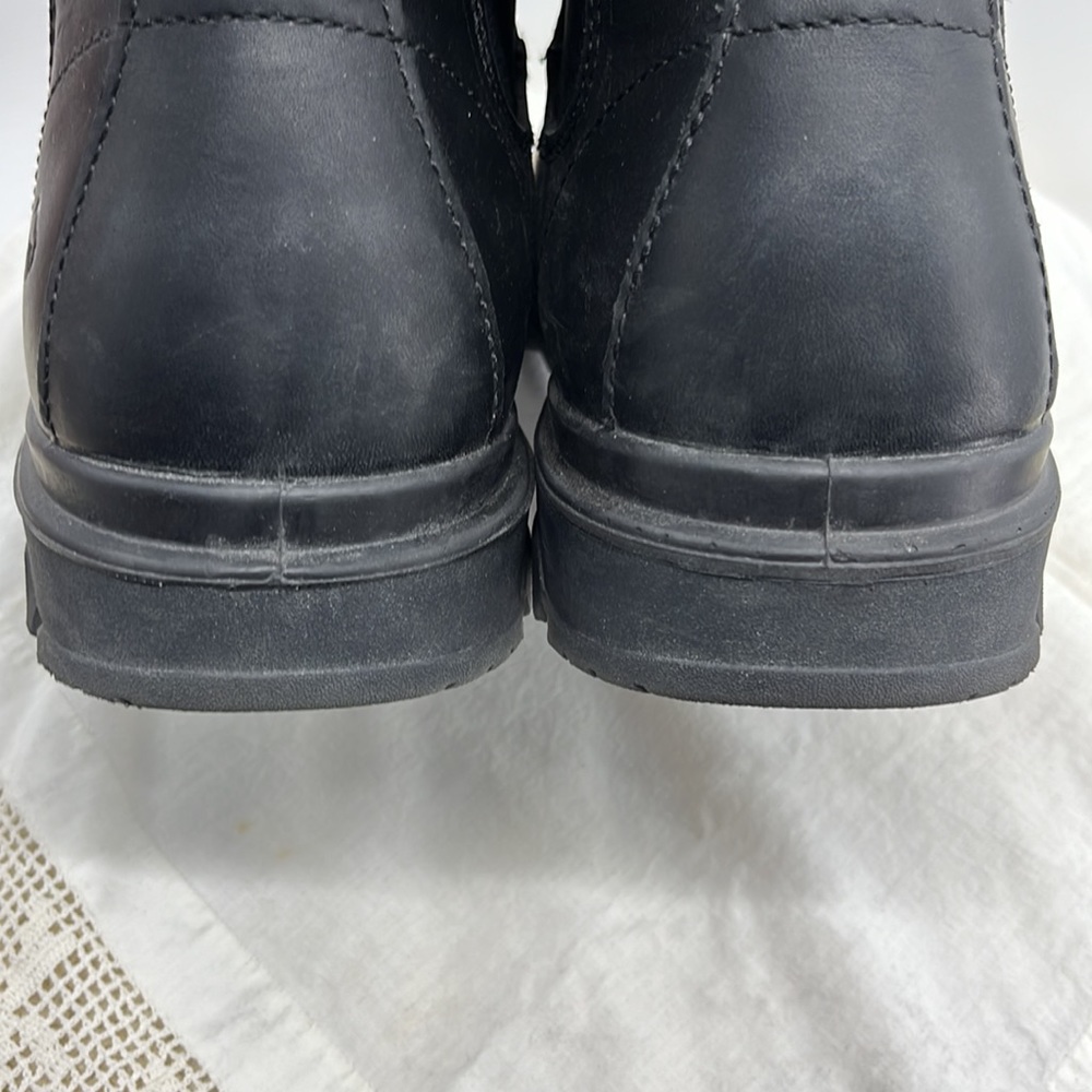 WOLVERINE Black Leather EPX Romeo Safety Toe boots, Size 12 - Picture 5 of 11